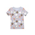 thumbnail image 3 of Wonder Nation Toddler Short-Sleeve Tee & Shorts Cotton Pajama Set, 2-Piece, Sizes 12M-5T, 3 of 3