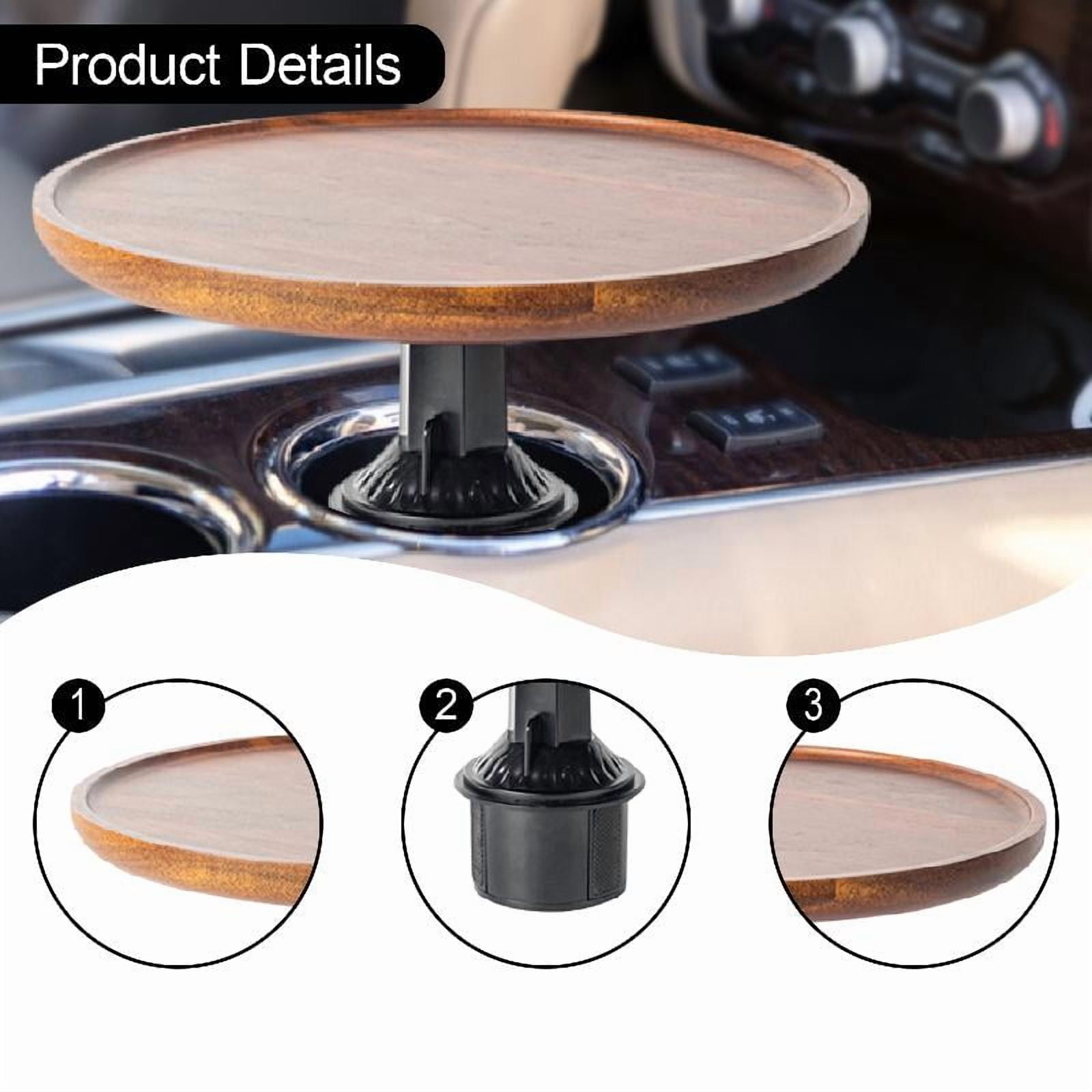 Dickly Car Tray Table 360 degree Rotatable Versatile Easily Install Adjustable Car Table