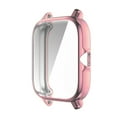thumbnail image 2 of Flmtop 1PC Smartwatch Cases Electroplating TPU Watch Screen Protector Anti-Scratch Screen Watch Cases Ergonomical Full Screen Watch Face Covers Compatible with Amazfit GTS 3, 2 of 10