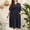 Dark Blue, variant on Njoeus Wedding Guest Dresses for Women, Women's Plus Size Floral Boho Summer Dresses Women V Neck Short Sleeve Beach Wrap Dress Swings Flowy Long Midi Dress with Pocket XL-5XL