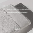 thumbnail image 2 of SILVON Bath Towel - Ultra Soft & Absorbent Supima Cotton (White), 2 of 6