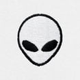 thumbnail image 2 of Dalix Lil Alien Heavy Cotton Short Sleeve Summer Tee Mens in White M Medium, 2 of 5