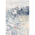 thumbnail image 5 of Pasargad Home Heritage 4' x 6' Power-Loomed Light Blue/Beige Rug, For Indoor Space and all Age of Group, 5 of 5