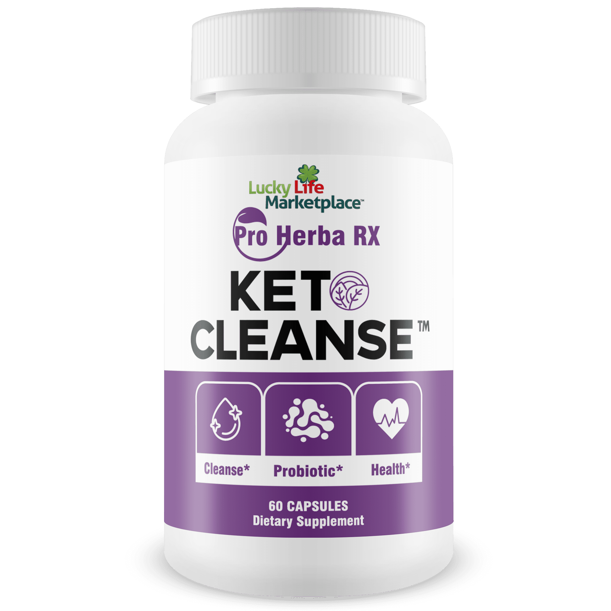 Pro Herba RX KETO CLEANSE Herbal Formula w/ Probiotics Keto Cleanse & Detox Naturally