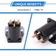thumbnail image 4 of Relé de solenoide de arranque para carrito de golf Unique Bargains para Yamaha G8 G9 G11 G14 G16 G20 Gas 4-Ciclo 12V 4 Terminal, 4 of 6