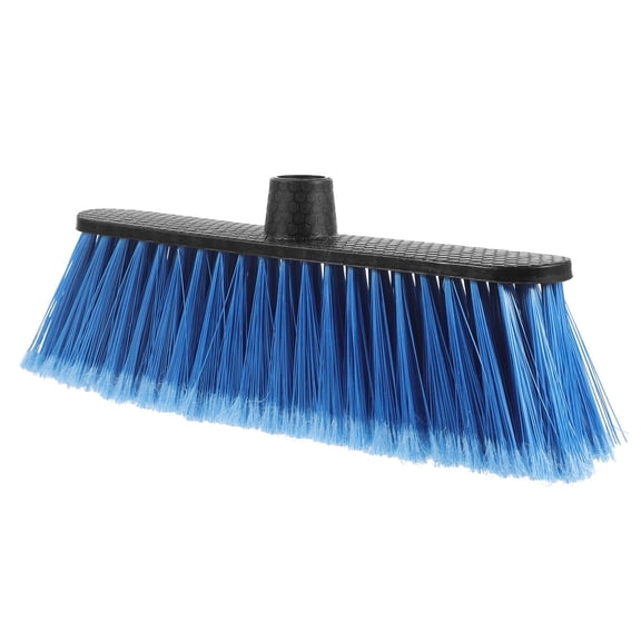 Soimiss Assorted Color Plastic Broom Replacement Part for Indoor Outdoor Cleaning with Flexible Bristles