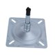thumbnail image 3 of Base de montaje para asiento de barco, hardware marino resistente, base de pedestal marino de 7 x 7 pulgadas Plata, 3 of 8