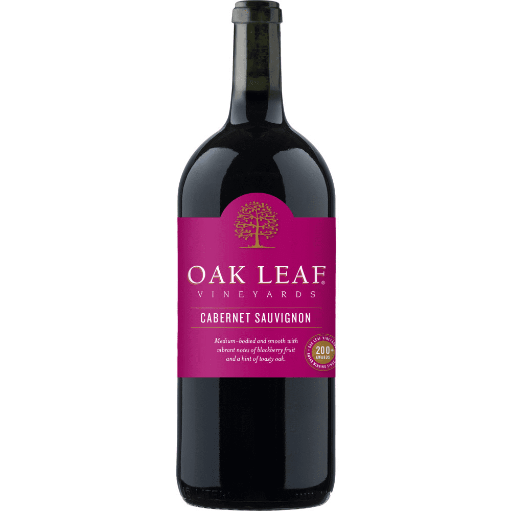 Oak Leaf Vineyards Cabernet Sauvignon, Red Wine, 1.5L