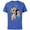 Royal Heather, variant on Disney Princess Snow White Rapunzel Jasmine In Bloom - Short Sleeve Cotton T-Shirt for Adults - Customized-Black