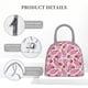 thumbnail image 4 of Balery Strawberry Popsicle Bolsa de Almuerzo para Mujeres, Caja de Almuerzo, Bolsa de Almuerzo Pequeña Impermeable, Tote de Almuerzo Reutilizable con Gran Capacidad, 4 of 6