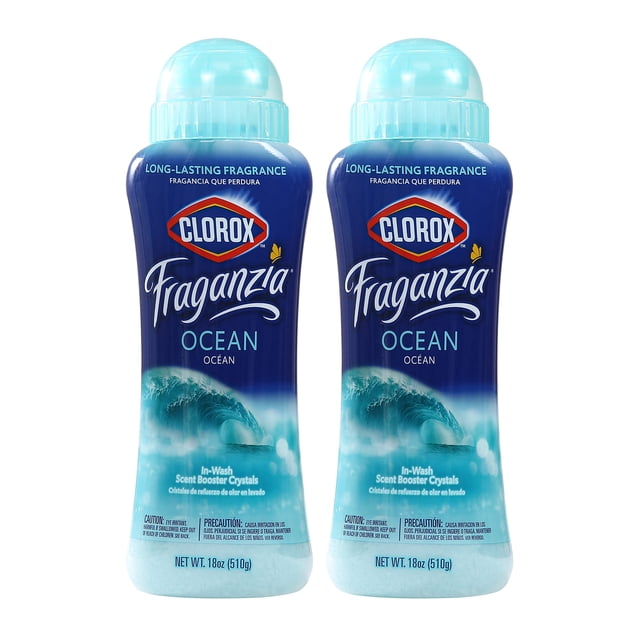 Cristales potenciadores de aroma para lavandería Clorox Fraganzia Ocean, 500 ml