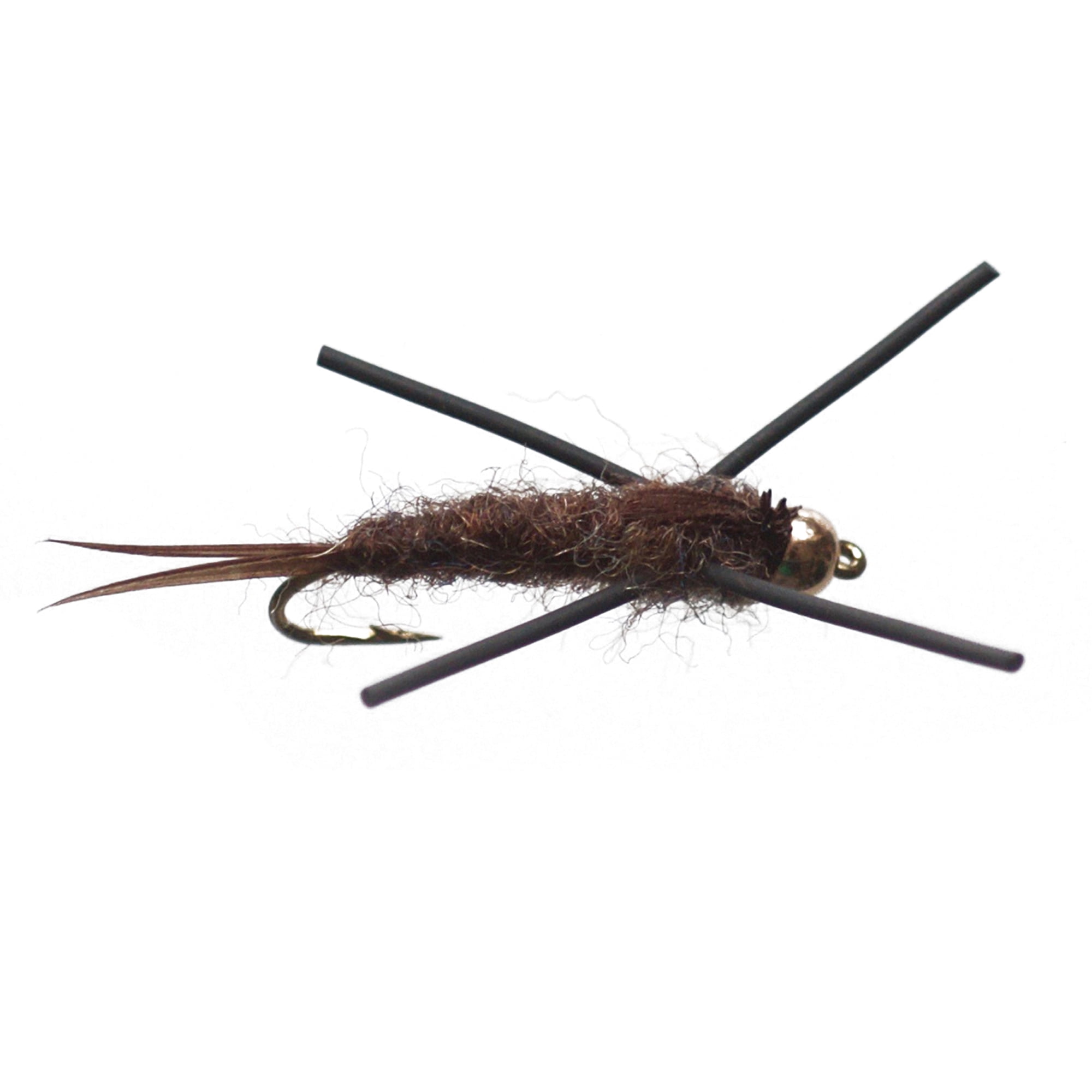 (2 pack) Cortland Fairplay Rubber Legs Nymph Fly Assortment, Size 12, 4 Pack, 709461
