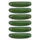 thumbnail image 1 of ColoMX 6 pepinos verdes artificiales: Verduras de plástico realistas para exhibir en la cocina, manualidades DIY - Accesorios realistas de pepinos falsos - Accesorio fotográfico de verduras falsas, 1 of 8