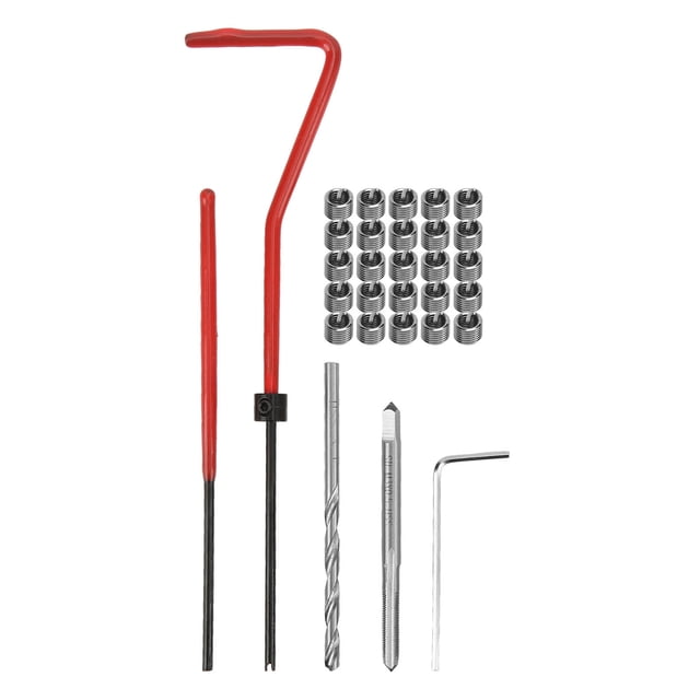 Drill Tap Tool Set,Thread Repair Kit M3x0.5 Drill Tap Inserts Tool Tap Insertion Tool Set Eco-Friendly Materials
