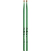 Vic Firth American Classic Seafoam Green Drum Sticks 5B Wood
