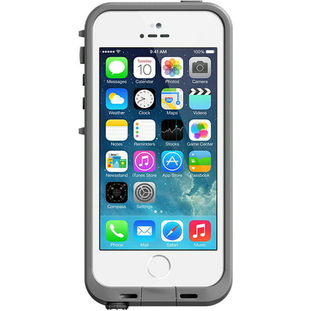 Iphone 55se5s Lifeproof Case Fre Series Whitegray Walmartcom