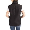thumbnail image 2 of Women's Cutter & Buck Black Santa Clara Broncos Charter Eco Recycled Full-Zip Vest, 2 of 2