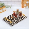 thumbnail image 5 of Bath Accessories Sets Single Print Decorative Tray With Handle For Home Bathroom Bedroom Zebra Stripes Vector, 5 of 7