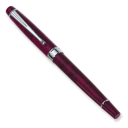 Charles Hubert Red Marbleized Rollerball Pen (Best Rollerball Pen For The Money)