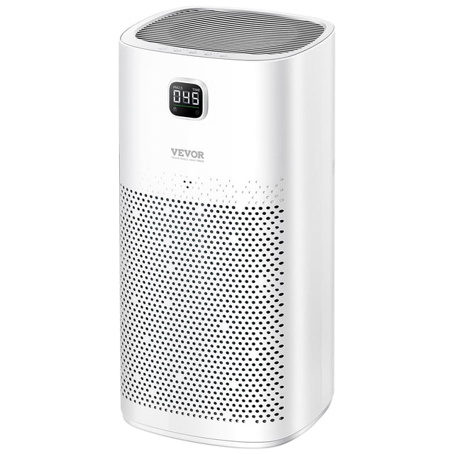 VEVOR Air Purifier, H13 HEPA Layer, 2018 ft²/h Smart Air Purifier with Speed Control & Child Lock Guard, Efficient Air Cleaner with Convenient Touch Panel
