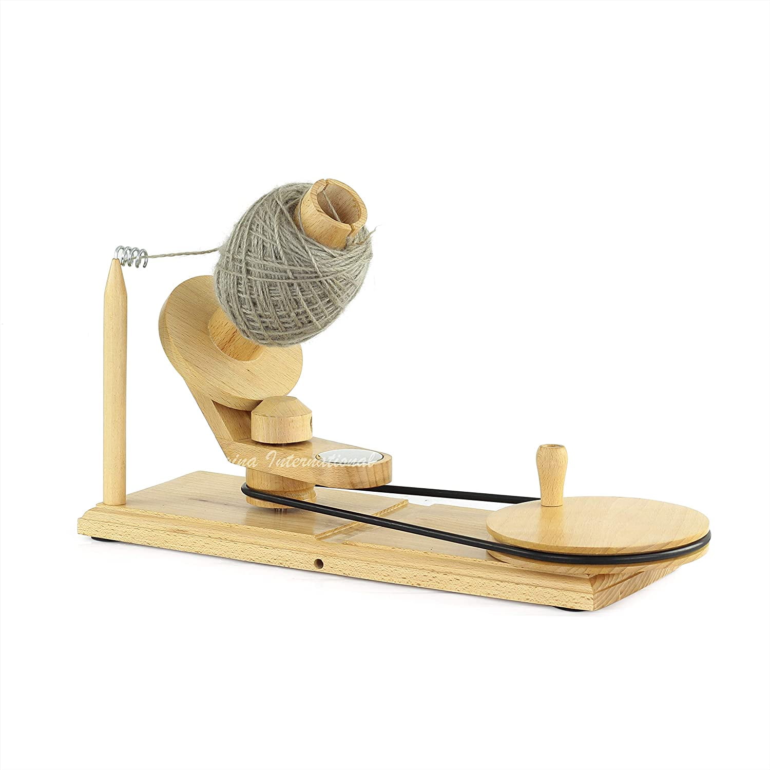 Hand Operated Premium Crafted Knitting & Crochet Ball Winder, Knitter's  Gifts Center Pull Ball Winder