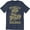 Navy Heather, variant on Motorcycle Legend Vintage Motorcycle UK Motor - Squad Rider Men's T-Shirt