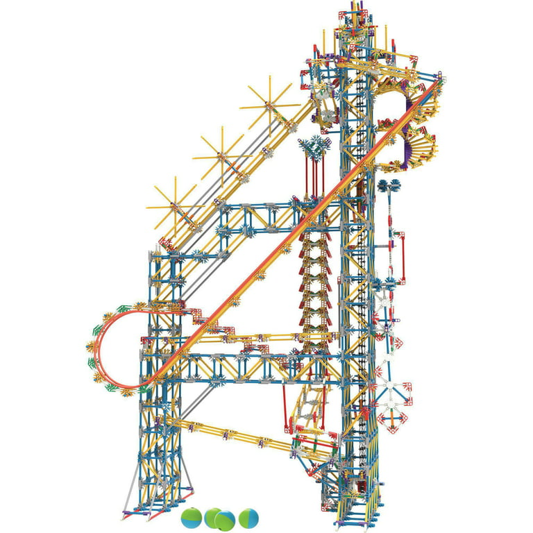 Kâ€™NEX Thrill Rides â€“ Big Ball Factory Building Set â€“ 3152 Pieces â€“  Ages 12+ Engineering Educational Toy