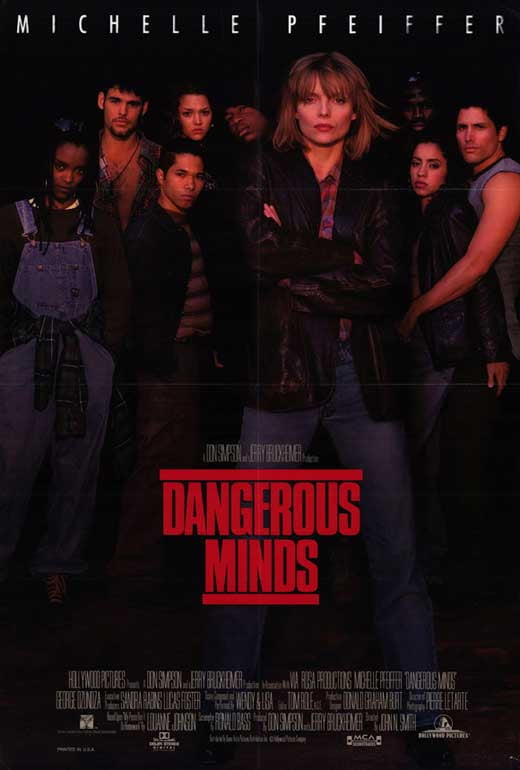 Dangerous Minds - movie POSTER (Style A) (27" x 40") (1995 ...