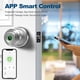 thumbnail image 4 of Control de acceso Wosthever Cerradura de puerta con huella digital Plata, 4 of 6