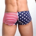 thumbnail image 4 of 2 / Set Estrellas y rayas hombres Ropa interior Calzoncillos Troncos Bikini, 4 of 9