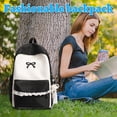 thumbnail image 4 of Bows Backpacks Travel Bag Large Capacity Casual Daypacks Student School Bag Japanese Styles Backpacks for Woman Girls, 4 of 5