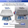 thumbnail image 5 of Winter Car Windshield Cover, Windshield Cover Sunshade, Ice Protection, Tarpaulin Cover, A, 5 of 5
