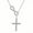 Silver, variant on SFTING Twist Infinity Cross Necklace for Women Silver Plated Cross Pendant Necklace Faith Cross Gift Yellow
