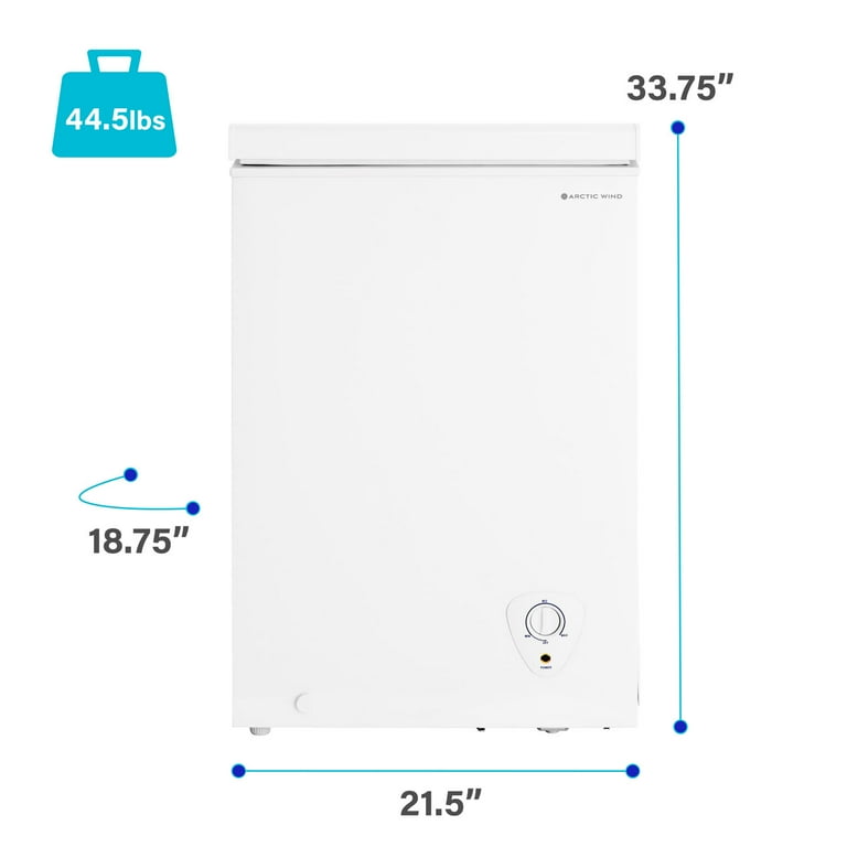 Arctic Wind 3.4-cu. ft. Chest Freezer - Walmart.com
