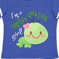 thumbnail image 4 of Inktastic I'm a Turtle-ly Amazing Girl- Cute Turtle Girls Toddler T-Shirt, 4 of 5
