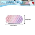 thumbnail image 2 of Uxcell Gel Wrist Rest, Gel Mouse Pad Mouse Wrist Support for Keyboard and Mouse Ergonomic,Mouse Pad Pastel Ombre, 2 of 6