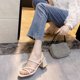 thumbnail image 3 of Sandalias Tacón Bloque Con Ergonómicas Cuadrado para Mujer El Verano, 3 of 9