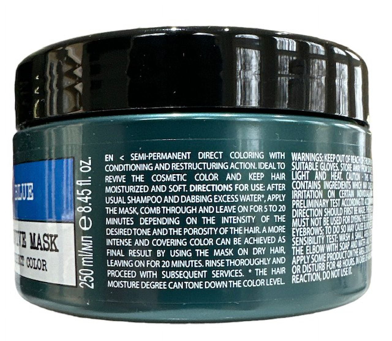 SILKY COLOR REBIRTH *REVIVE MASK* Direct Color 250ml/8.45oz -BLUE