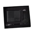 thumbnail image 2 of yuksok Men's Gift Set Boutique Gift Set Modern Men Wallet Set for Male Him Birthday black, 2 of 8