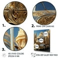 thumbnail image 3 of Designart "Glimmering Golden Semi Fantasy" Truck Wall Art Prints, 3 of 7