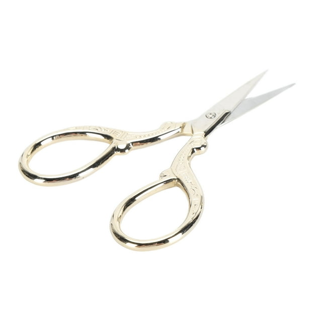 Professional Fabric Scissor Set, Multifunctional DIY Craft Scissors with Exquisite Leather Cover, Compact Lightweight Sewing Embroidery Tool for Household Use