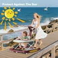 thumbnail image 2 of HDUTNGISN Red 6-in-1 Foldable Baby Walker for 6-24 Months,Bouncer,Tray & Music, 2 of 10