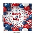 thumbnail image 6 of Clearance! 4th of July Shower Curtain, Patriotic Firework Summer Shower Curtain for Bathroom Home Decor, 70 W x70 H Inch Waterproof Polyester Fabric with Hooks(C), 6 of 6