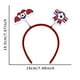 thumbnail image 3 of Copa de Europa de Fútbol Props animando Headbands Top 24 Fans Headwear Club Cheerleading Decorativo Headbands, 3 of 3