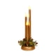 thumbnail image 1 of Velas navideñas sin llama para decoración del hogar, candelabros LED, velas LED Oro, 1 of 9