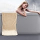 thumbnail image 5 of Juego de toallas de baño premium con diseño de piña enrejada, tela de felpa superabsorbente de secado rápido para spa y baño de invitados. Experiencia de lujo Aestivo | Blanco | AESTIVO, 5 of 7