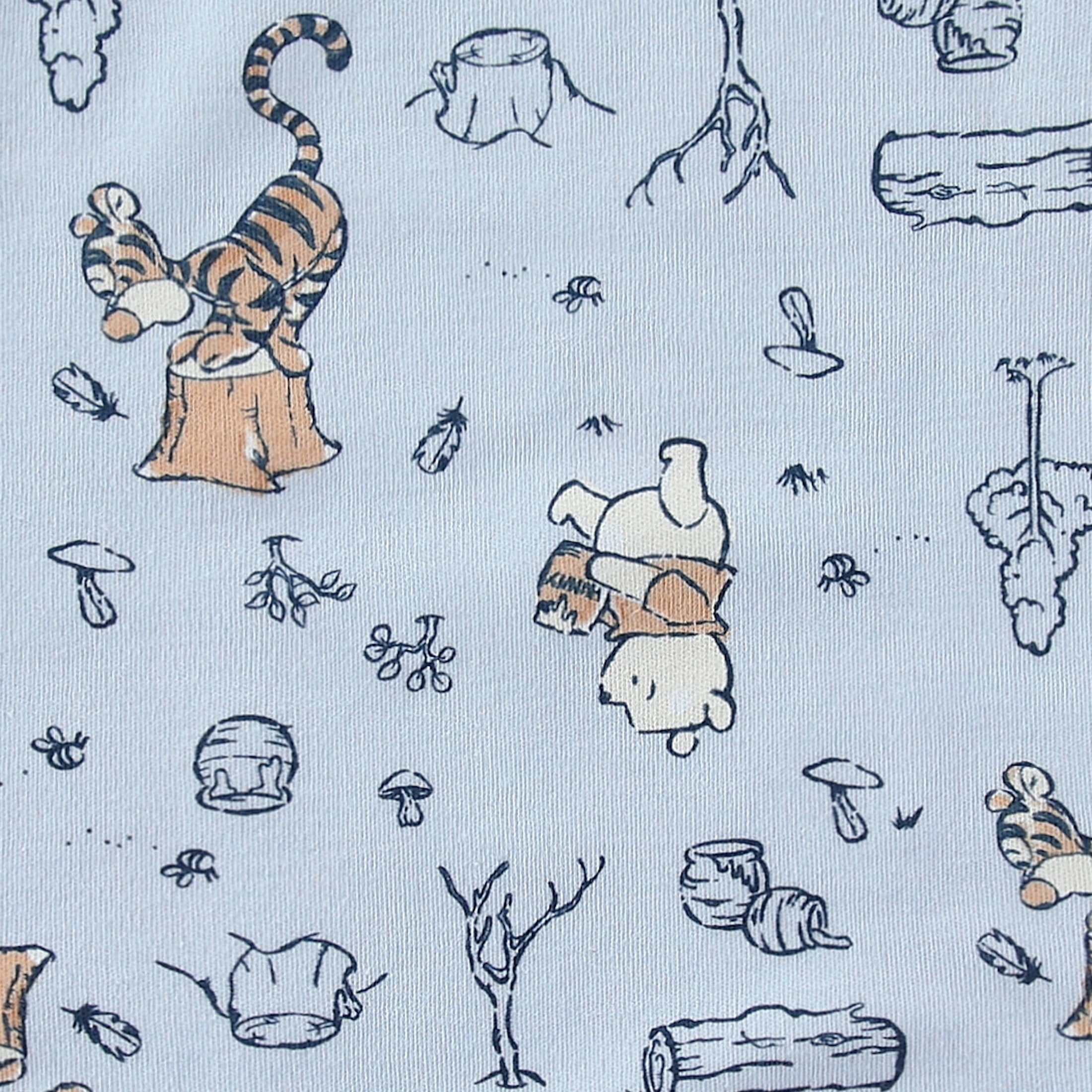 Disney Winnie the Pooh Tigger Sleeveless Bodysuit (Baby Boys), 3 Pack, Sizes 3M-12M