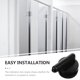 thumbnail image 5 of BRIGHTFUFU 4 Uds. Cerraduras indicadoras de baño público, cerradura de puerta con indicador de privacidad, cerradura de puerta de partición de baño público, 5 of 8
