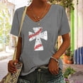 thumbnail image 2 of Camiseta sin mangas con cuello en V y estampado informal elegante para mujer OAVQHLG3B Store lin121212, 2 of 5