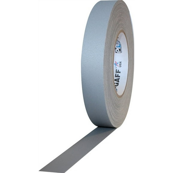Pro Gaff Grey Gaffers Tape 1" X 50 Yard Roll (Pack Of 48)
